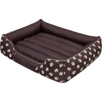 Stanislaw Jurga Hundebett "Prestige" – waschbar, wasserdicht, mit Reißverschluss – 65x50 cm – | Hundesofa, Hundekissen, Hundecouch, Tierbett | PillowPrim