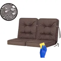 Stanislaw Jurga Schaukelkissen-Set VENUS V05 – 2 Stück 50×110 cm | Venus Bankkissen, Garden Kissen, Schaukelauflagen, Bankauflagen, Auflagen | HobbyGarden