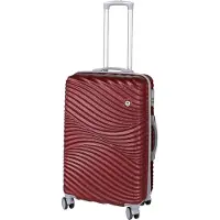 H4L Reisekoffer Hartschalenkoffer Aufgabegepäck Bali M rot 67x44x26cm Kunststoff