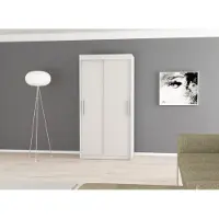 Minio Kleiderschränke TOKYO 100 cm Weiße