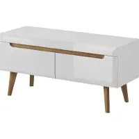 Minio TV-Schränke 107 cm BODO White / Rivera Eiche