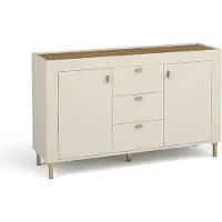 Minio , Kommode "ASSO 6", 137 cm, Kashmire Farbe / Whisky Eiche