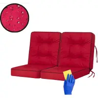 Stanislaw Jurga Schaukelkissen-Set "VENUS" – 2 Stück 60×110 cm | Garden Kissen, Schaukelauflagen, Bankauflagen, Auflagen Kissen | HobbyGarden