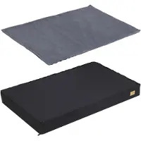 WISFOR Hundebett, 10cm dick Hundekissen Hundesofa Hundematte Katzenbett Rutschfest Waschbar wasserfest - XL: 105x70x10cm