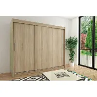 Minio Kleiderschränke TOKYO 250 cm Sonoma