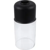 Light11 HOME Lampenschirm Oslo transparent Röhre 32 cm – eleganter Glaslampenschirm für moderne Raumbeleuchtung
