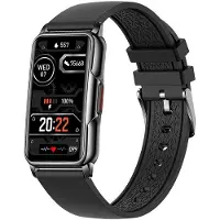 Mc star Smartwatch Damen Herren 1.47 Zoll HD Touchscreen Fitnessuhr mit Blutdruckmessung Pulsuhr Schrittzähler Uhr Fitness Armbanduhr für Android iOS