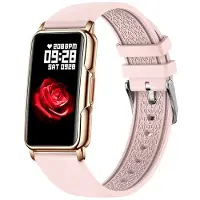 Mc star Smartwatch Damen Herren 1.47 Zoll HD Touchscreen Fitnessuhr mit Blutdruckmessung Pulsuhr Schrittzähler Uhr Fitness Armbanduhr für Android iOS