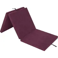 Stanislaw Jurga Faltmatratze BEN - 180×65 cm - klappbar, Bezug waschbar, feste Schaumstoffmatratze, Aloba-Stoff, Gästebett & Yogamatte | Pillowprim