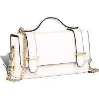 Toscanto Tasche weiß Handtasche klein 19x10x5cm D2OTT841HW1
