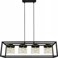 Light11 HOME Hängelampe Käfig Eleganter Lampenschirm aus Metall