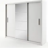 MINIO go for it , Kleiderschrank "IDEA 1", 250 cm, Drehtüreschrank, Weiße Farbe