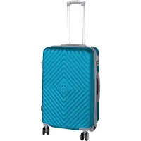 H4L Reisekoffer Hartschalenkoffer Check-In Koffer M Petrol 67x44x26cm ABS Kunststoff