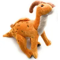 Onwomania Parasaurolophus Dino Dinosaurier Plüschtier Kuscheltier Stoff Tier 35cm braun
