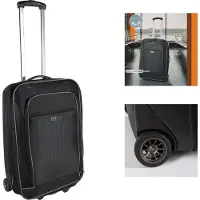 H4L Hybrid Trolley Reisekoffer Bordcase Schwarz 32 L Koffer