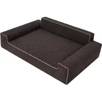 Stanislaw Jurga Pillowprim Hundebett "Glamour" -100x65cm- elegantes Sofa-Kissen für Hunde, weich & waschbar