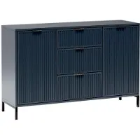 MINIO go for it Minio, Kommode, Sideboard "Asti" 134.6 cm, Indigo Farbe