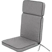 Stanis³aw Jurga Gartenstuhlauflage Eliza -49×119 cm- für Hochlehner, 2-seitig nutzbar, wetterfest, mit Bändern & Gummizug | PillowPrim