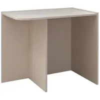 Xl Moebel Gmbh Beiger Holzschreibtisch im modernen Design für Büro und Home-Office