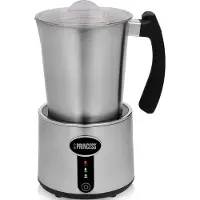 Princess 01.243005.01.001 Milchaufschäumer, Automatischer Milchaufschäumer/-wärmer, Silber, Edelstahl, 0,25 ml, AC, 650 W