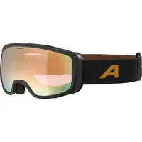 Alpina Skibrille Bivio Q Unisex Black/Gold Matt
