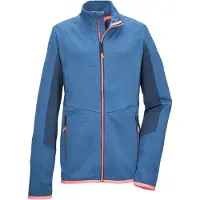 Killtec Strickjacke "KOS 151 GRLS FLX JCKT" Leichte Powerstretchjacke, Colourblock, 2-Wege-Stretch, vielseitig