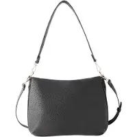 Marco Tozzi Umhängetasche Damen Handtasche, Schultertasche mit Logoschriftzug