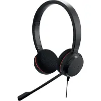 Jabra YOU'RE ON Jabra Evolve 20 Stereo / Mono, Kabelgebunden, Büro/Callcenter, 150 - 7000 Hz, 171 g, Kopfhörer, Schwarz