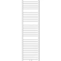 LuxeBath Badheizkörper Sahara, 500x1800 mm, Weiß, gerade mit Mittelanschluss, ohne Heizstab