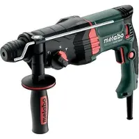Metabo Bohrhammer KHE 2645, Kunststoffkoffer, Gummierter Griff, Tiefenanschlag