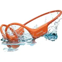 OEM Knochenleitungs-Kopfhörer, wasserdicht, leichtes Design, Orange