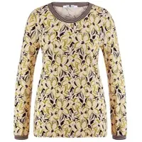 Anna Aura Rundhals-Shirt weiss, 48
