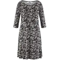 Anna Aura Jersey-Kleid 3/4-Arm schwarz