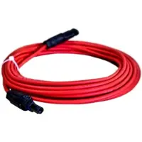 Doktorvolt Solarkabel Verlängerungskabel 6mm2 mit Solarsteckern rot/schwarz 1 - 50m DV-8614-FOT