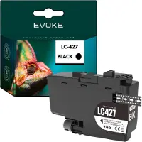 Evoke Patrone für Brother LC427BK ️️ MFCJ5955DW J6955D MFC J6957DW J6959DW ️