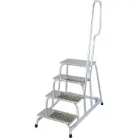Krause STABILO Mobiler MontageTritt, 1x4 Stufen, 805096