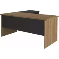 Xl Moebel Gmbh Eckschreibtisch Büroeinrichtung Chef Zimmer Modern Design Schreibtisch Braun