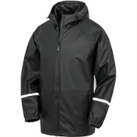 Result Wasserdichte Prism PolyurethanJacke mit reflektierenden Streifen