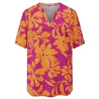 Peter Hahn Long-Bluse orange