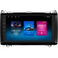Happiq Autoradio mit Bluetooth und CarPlay für Mercedes-Benz B200 / Sprinter W906 / Viano / Vito W639 – kompatibel mit Apple und Android – Stereoanlage mit Navigationssystem