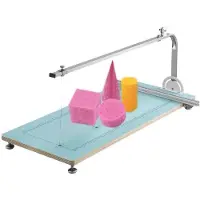 Happyment Styroporschneider Rund – Foamschneider – Schaumstoffschneider – Hot Wire Foam Cutter – Mit Heizdraht – Für Styroporformen & Modellbau – Blau