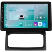 Happiq Autoradio mit Bluetooth und CarPlay für Renault Clio 2 (2000–2012) – Kompatibel mit Apple und Android – Stereoanlage mit Navigationssystem – 1 GB RAM, 16 GB Speicher