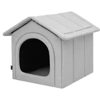 TexCorp Hundehütte Stoff faltbar für Hunde & Katzen - 32x38x38 cm - | Hundeecke, Ruhebereich, Zwinger, Tierheim, Hundezwinger, Haustierhütte | Doggy