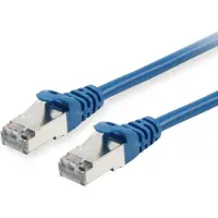 Equip Cat.6 S/FTP Patchkabel, 10m, Blau, 10 m, Cat6, S/FTP (S-STP), RJ-45, RJ-45, Blau