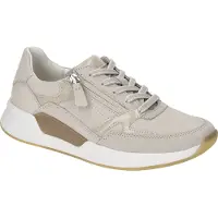 Gabor ROLLINGSOFT Damenschuhe - sportliche Schnür- Halbschuhe grau Freizeit NEU