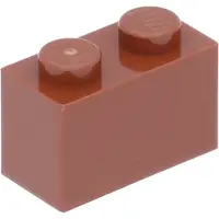 LEGO 10 Stück 3004 Stein Brick 1x2 Part Basic Steine 10 Braun
