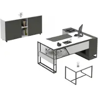 Xl Moebel Gmbh Schreibtisch Tisch Bürotisch Executive Desk Multifunktionstisch Chefschreibtisch