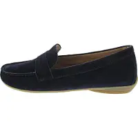Gabor Damenschuhe Halbschuhe Mokassin Slipper Blau Freizeit, Schuhgröße:EUR 39 | UK 6