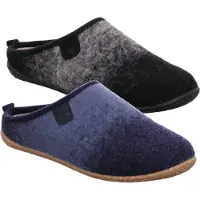 Rohde Damen Schuhe Hausschuhe Pantoffeln Tivoli-D 6862, Größe:38 EU, Farbe:Schwarz
