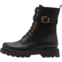 Tamaris Damen Boots Synthetik, schwarz, 40 EU